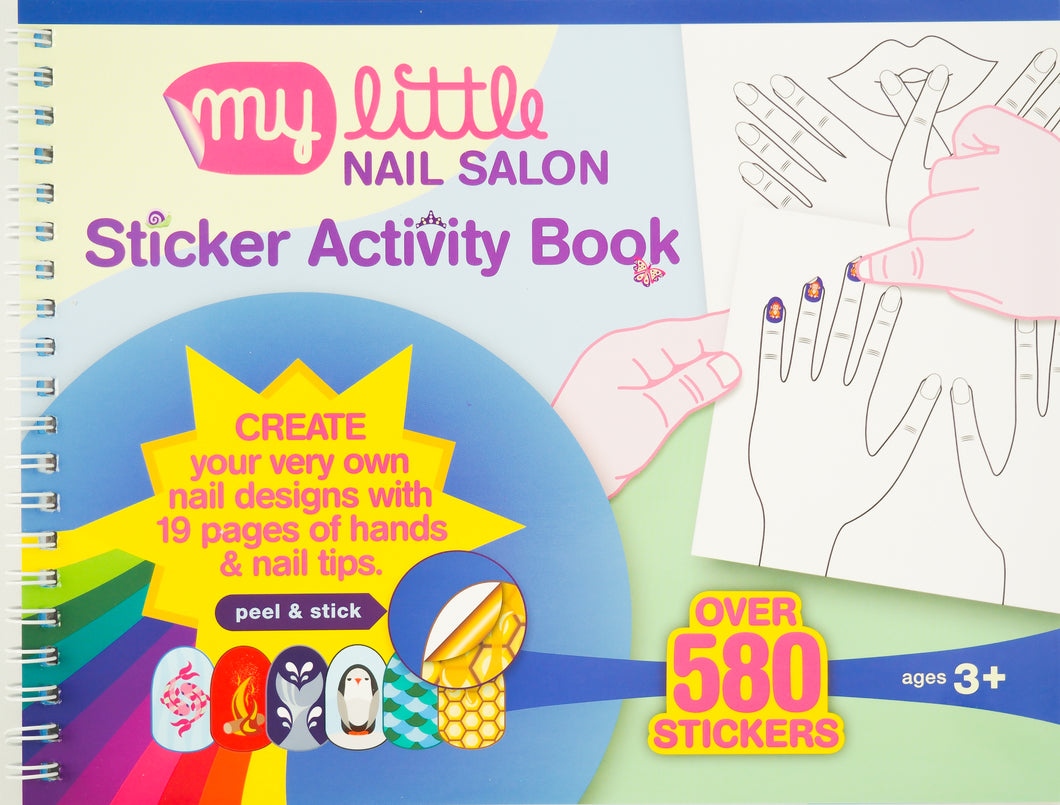The Original My Little Nail Salon Activity Book